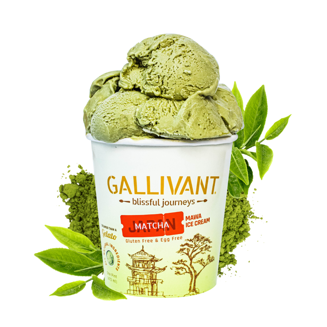 Japanese Matcha Gallivant Ice Creams