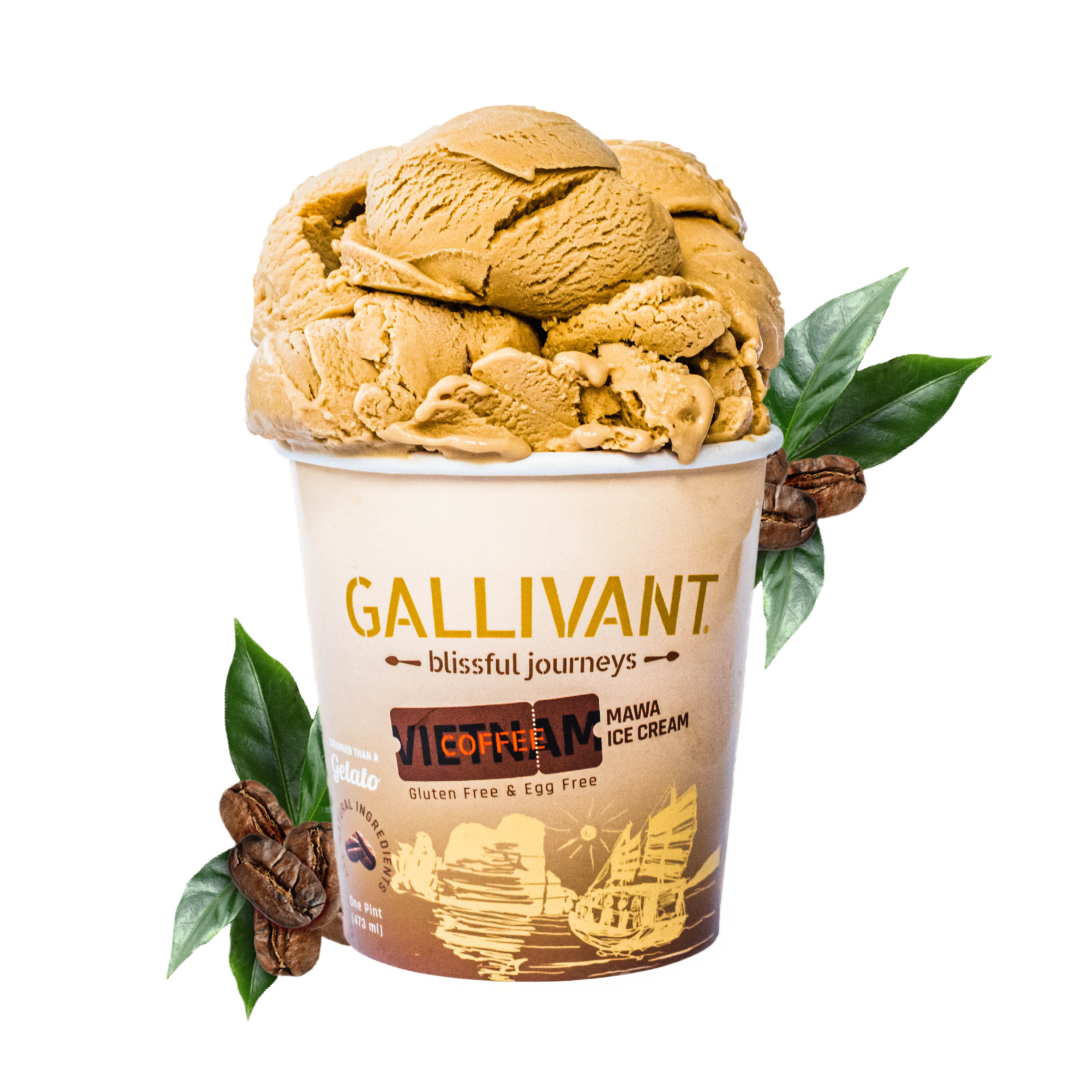 Vietnamese Coffee Mawa Ice-cream - Gallivant Ice Creams